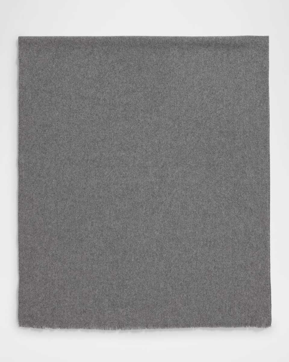Wide Classic Wool Scarf